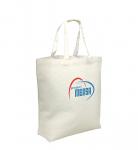 Stabile Canvas Tasche mit kurzen Henkeln 