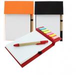 Notizblock A6 mit Indexstreifen, Recycling - Papier 