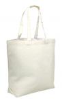 Stabiler Canvas Shopper, mittellange Henkel 