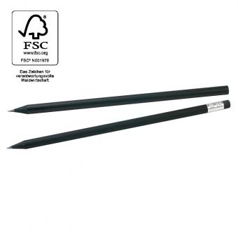Eco Bleistift - FSC®--Holz schwarz 