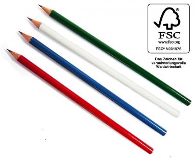 Eco Bleistift farbig, FSC®-zertifiziertes Holz 