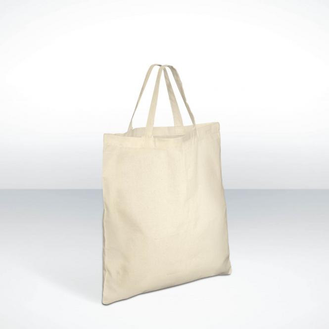 Eco Shopper - kurze Henkel Baumwolltasche 