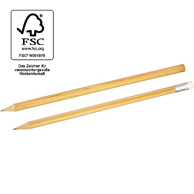 Eco Bleistift - FSC®-Holz natur 