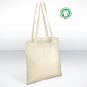 Bio Baumwolltasche, langer Henkel 
