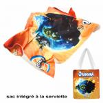 2-in-1 Handtuch mit Strandtasche TERRY 